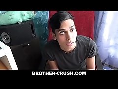 Little brother getting fucked bareback by older bro BROTHER-CRUSH.COM